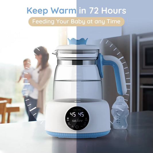 Sejoy Electric Constant Temperature Kettle for Baby Temperature Control Instant Dispense Baby Warm Water Tea Coffee Kettle
